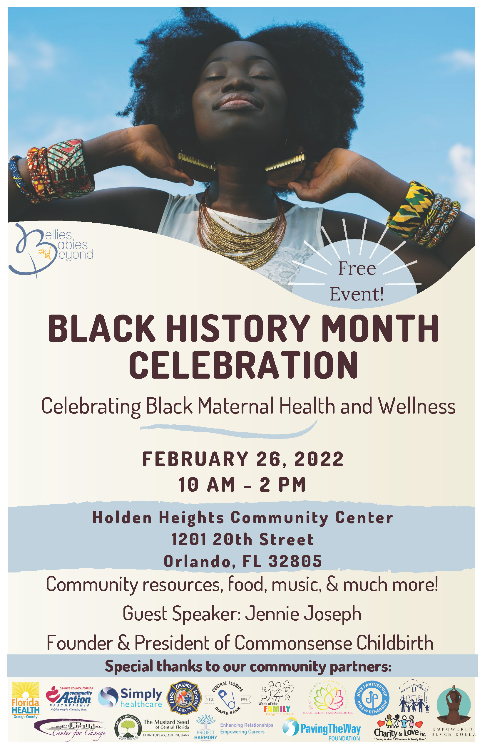 Black History Month Celebration FlyerFINAL