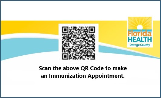 Immunization Appointment QR Code