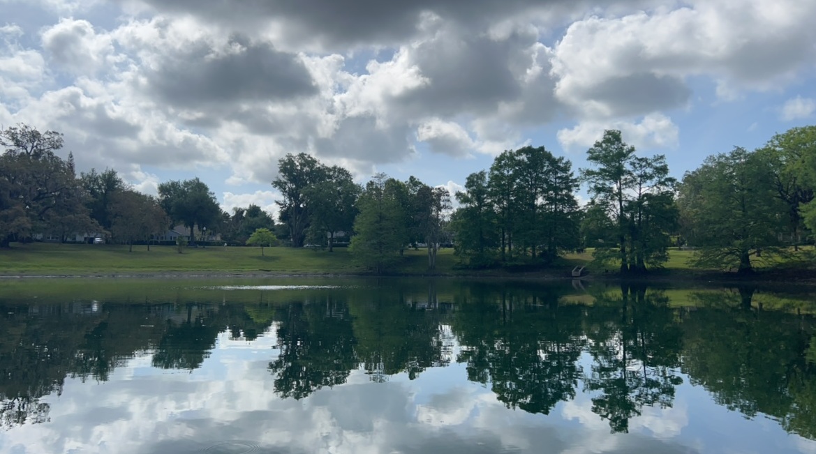 Blue Green Algae CAUTION Lake Como nw shore apr2026